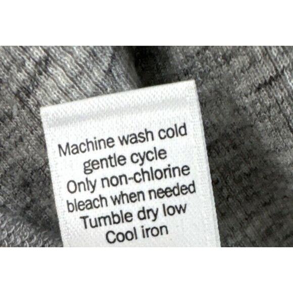 Athleta Sweater Women S Heather Gray Long Cardigan Open Front Thumb Hole Pockets - Picture 13 of 13